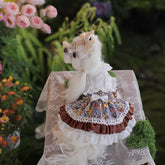 Cat and dog clothes lolita floral dress New Home Goods